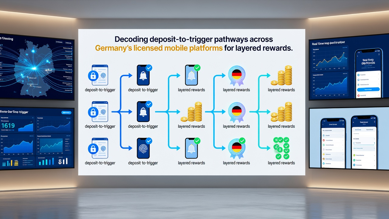 Illustration der Verknüpfung von Transaktionspfaden mit Belohnungssystemen in mobilen Sport- und Slot-Umgebungen