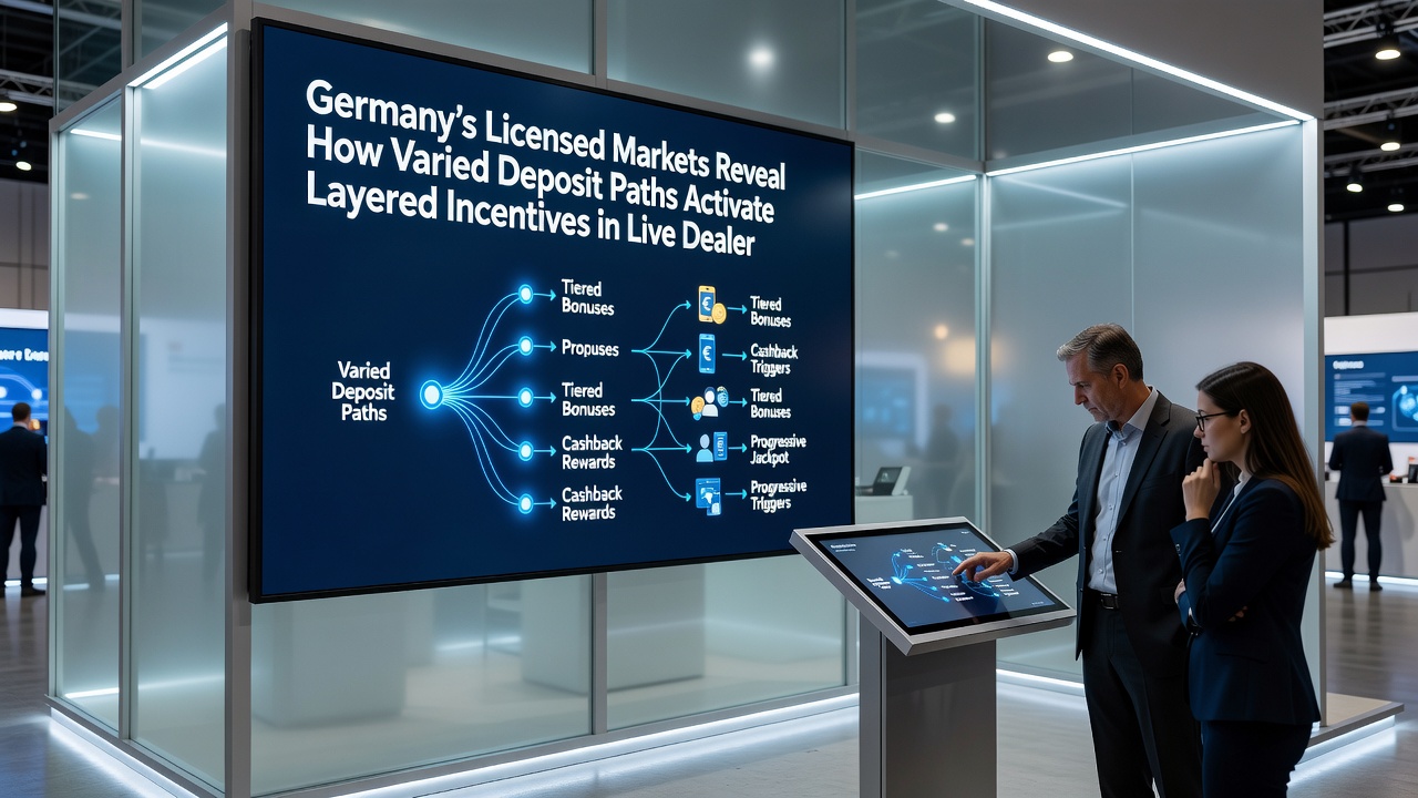 Darstellung gestaffelter Anreize in mobilen Live-Dealer- und Sportwetten-Plattformen