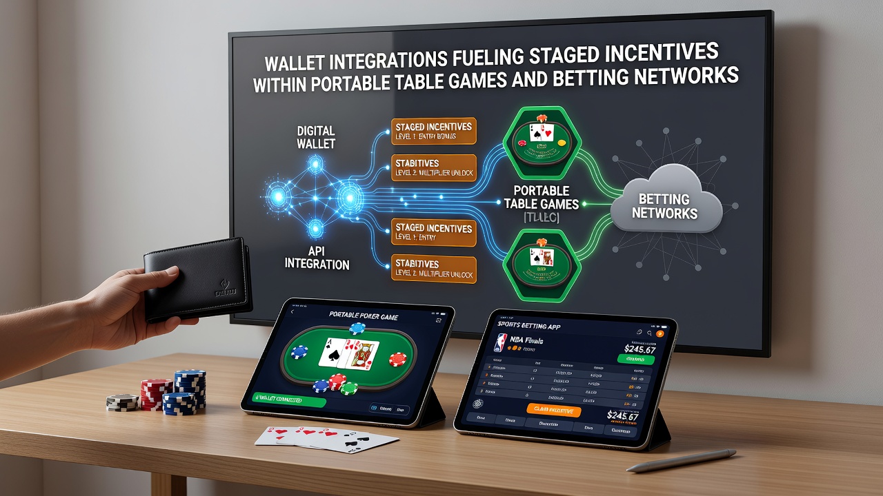 Gestaffelte Anreize durch Wallet-Integrationen in portablen Spielen